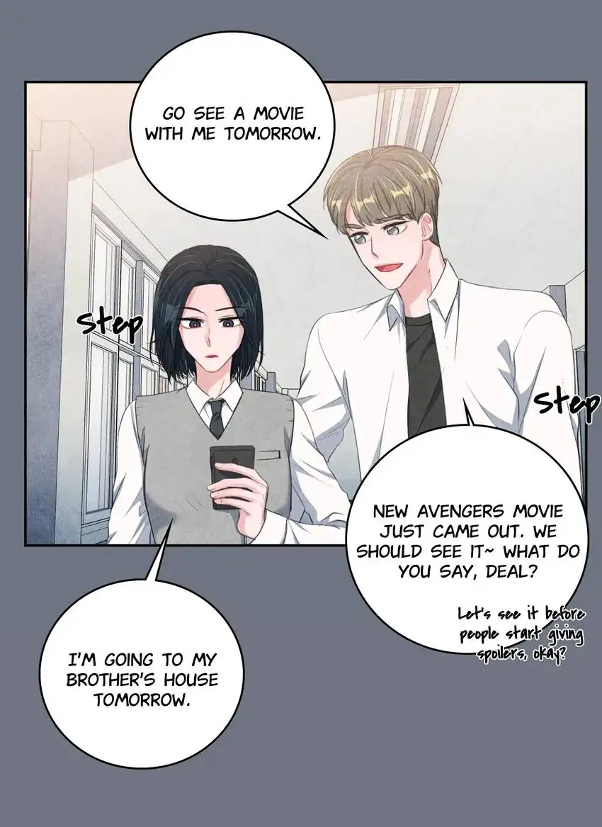 Backstage Kiss Scene chapter 25 page 22
