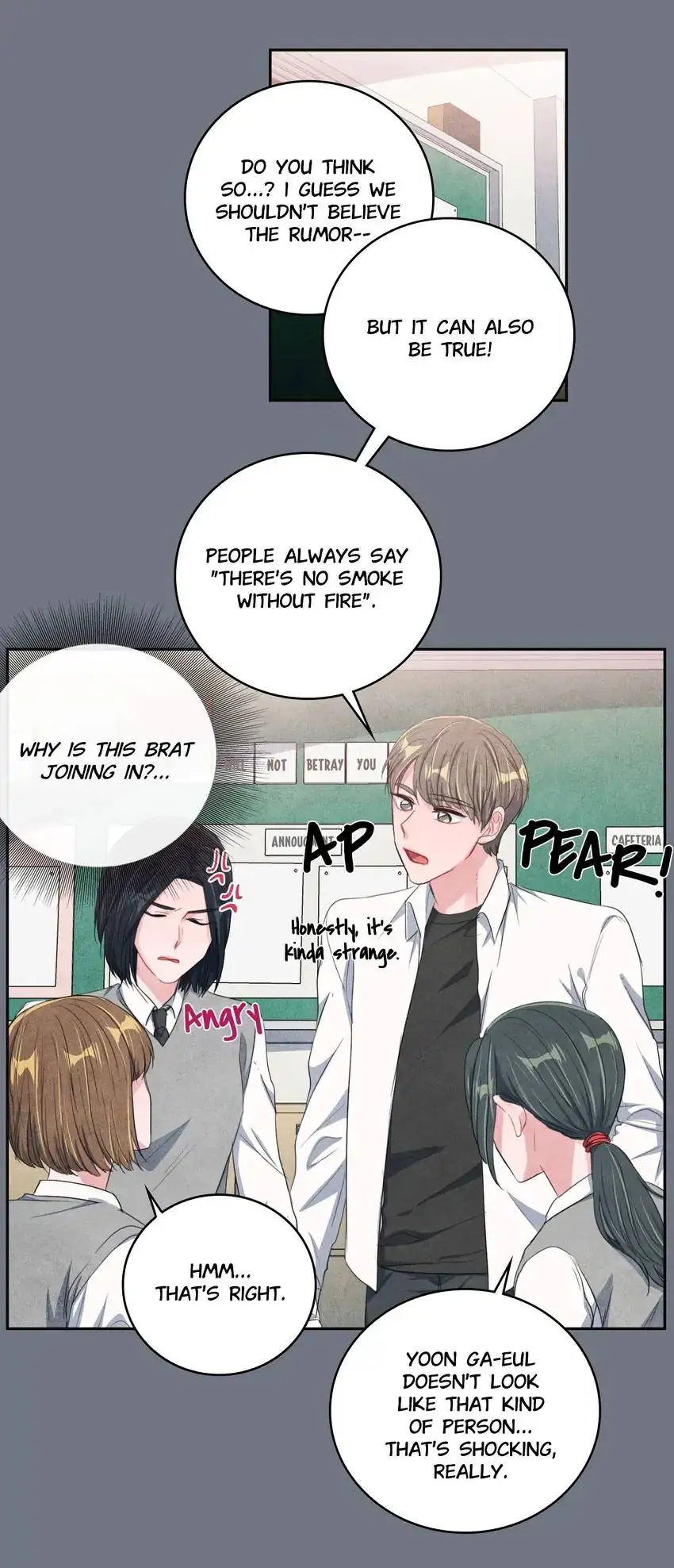 Backstage Kiss Scene chapter 25 page 26