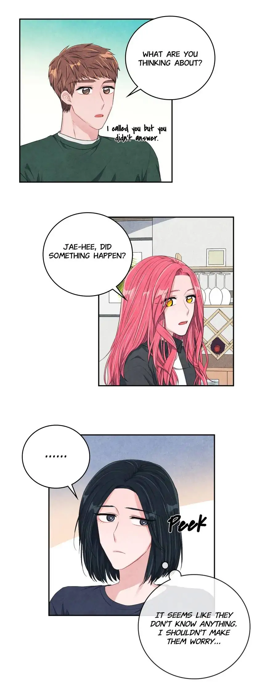 Backstage Kiss Scene chapter 25 page 28
