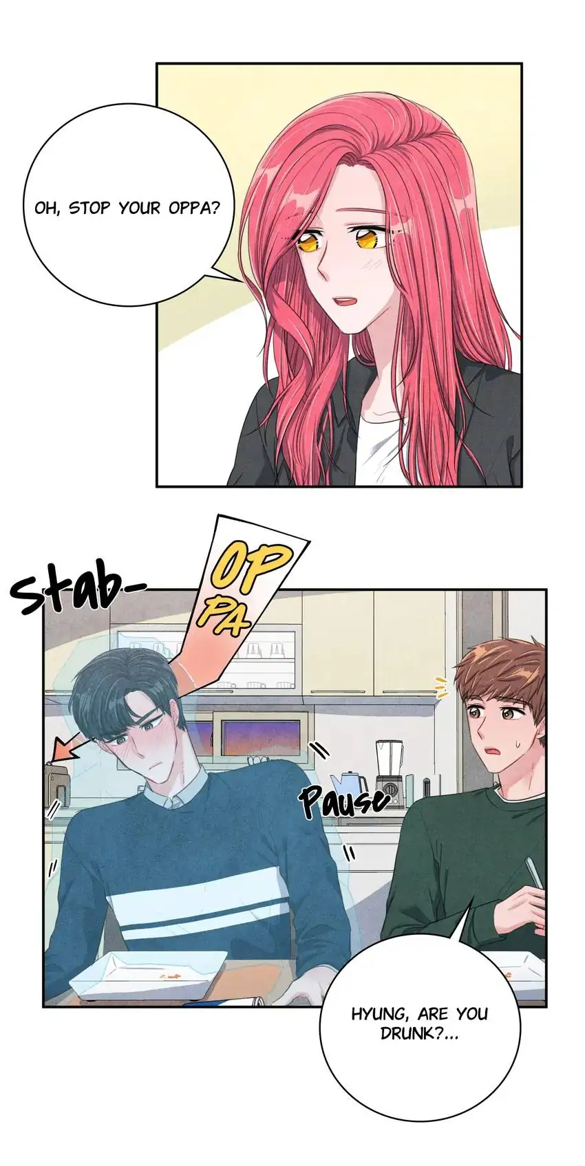 Backstage Kiss Scene chapter 26 page 6