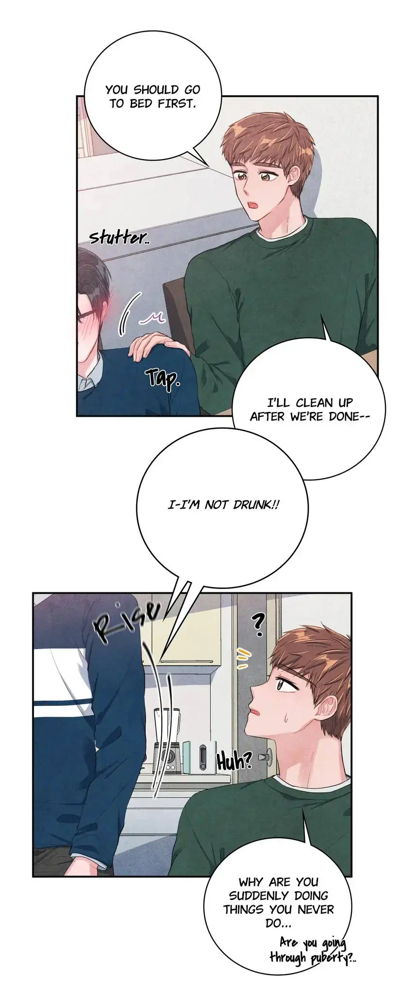 Backstage Kiss Scene chapter 26 page 8