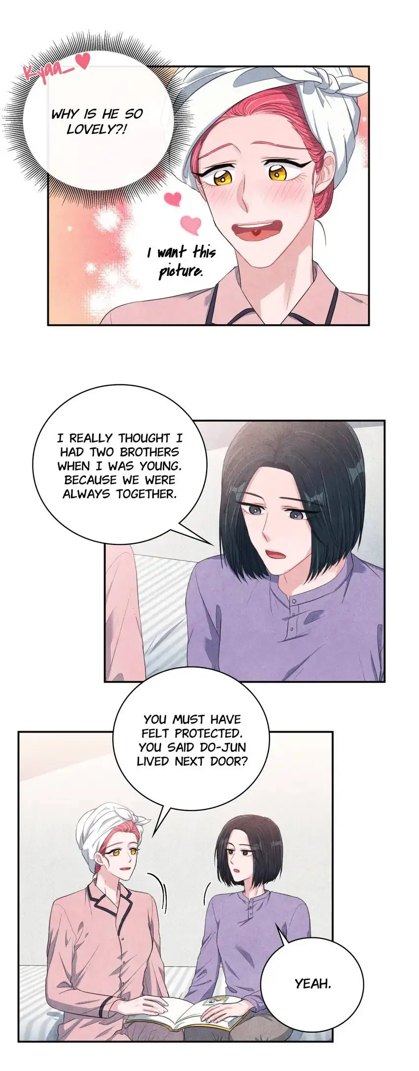 Backstage Kiss Scene chapter 26 page 15