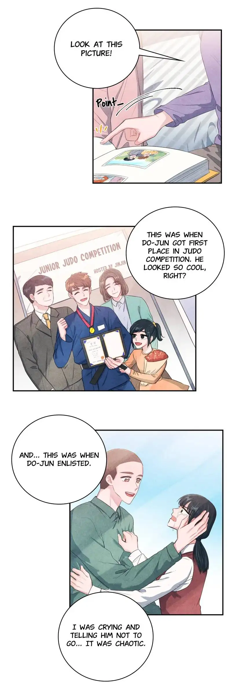 Backstage Kiss Scene chapter 26 page 17