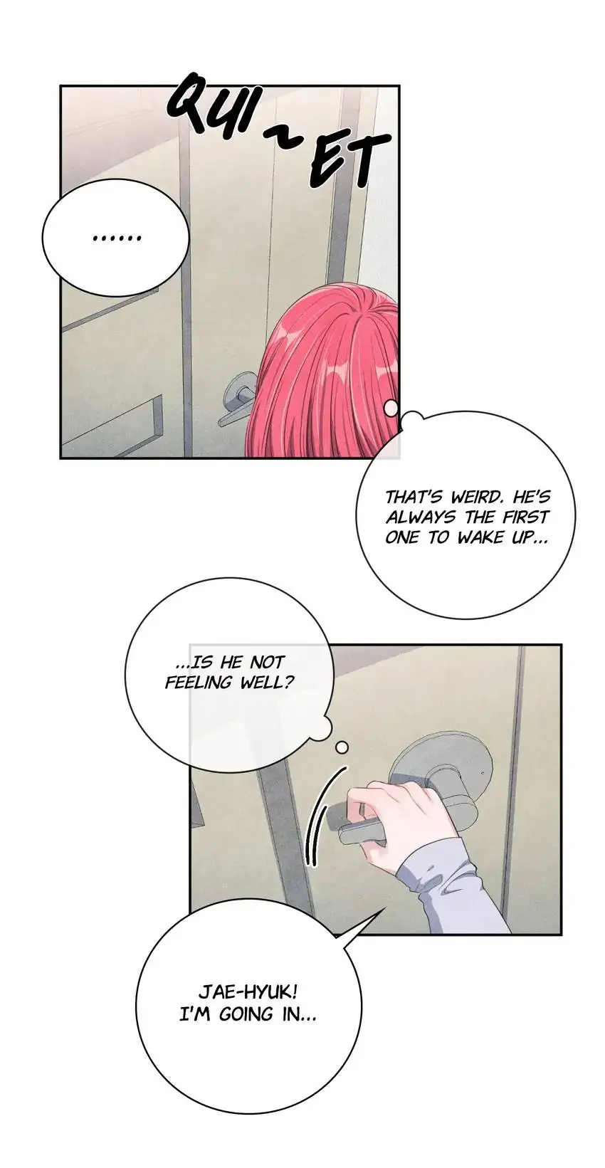 Backstage Kiss Scene chapter 26 page 28