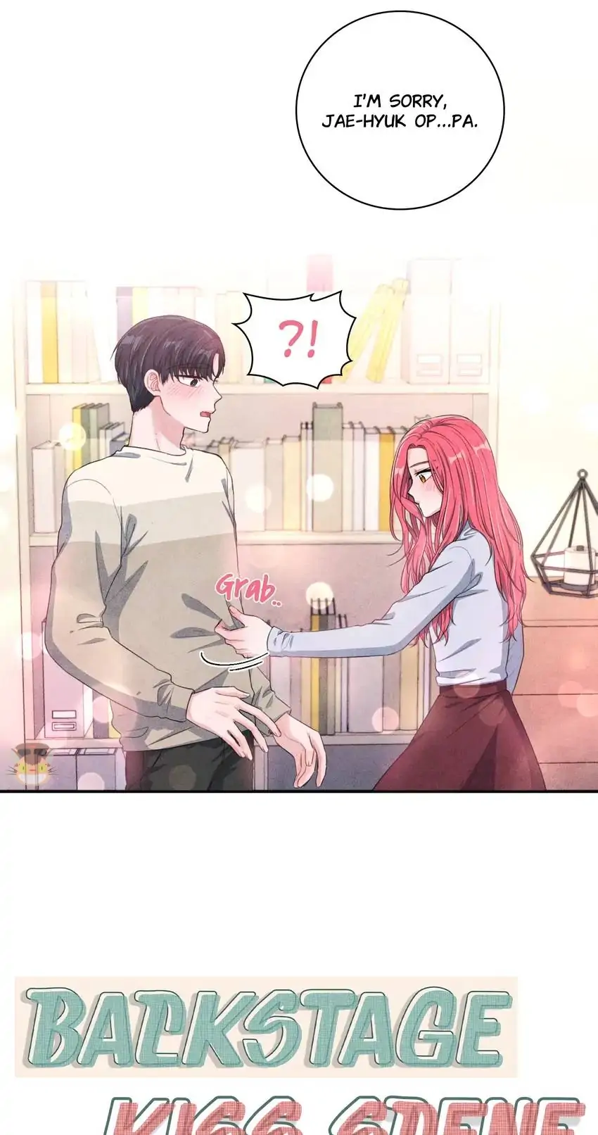 Backstage Kiss Scene chapter 26 page 37