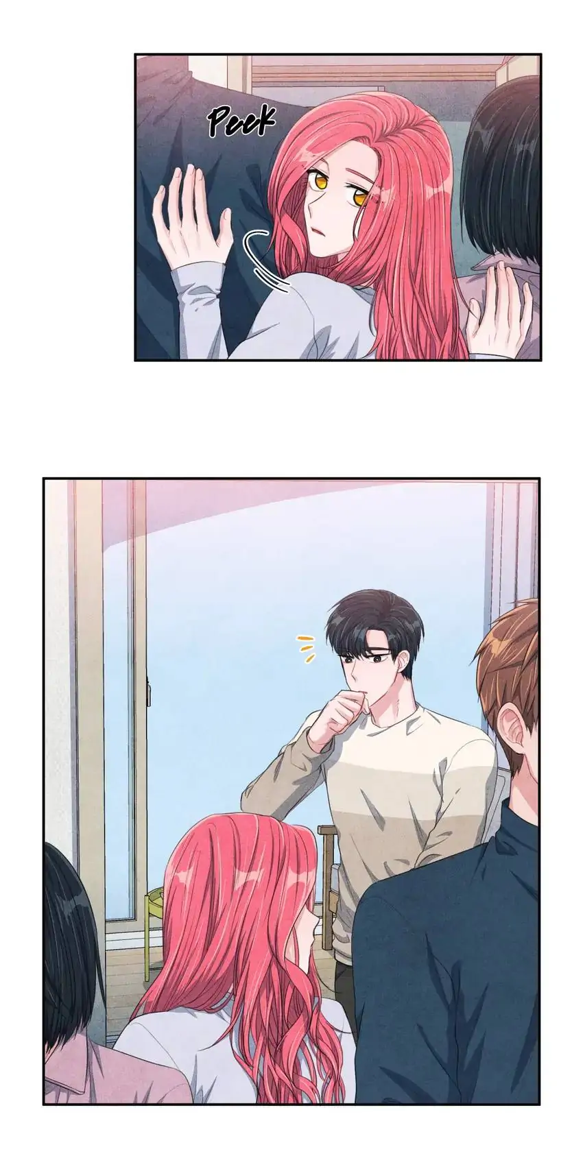 Backstage Kiss Scene chapter 27 page 10