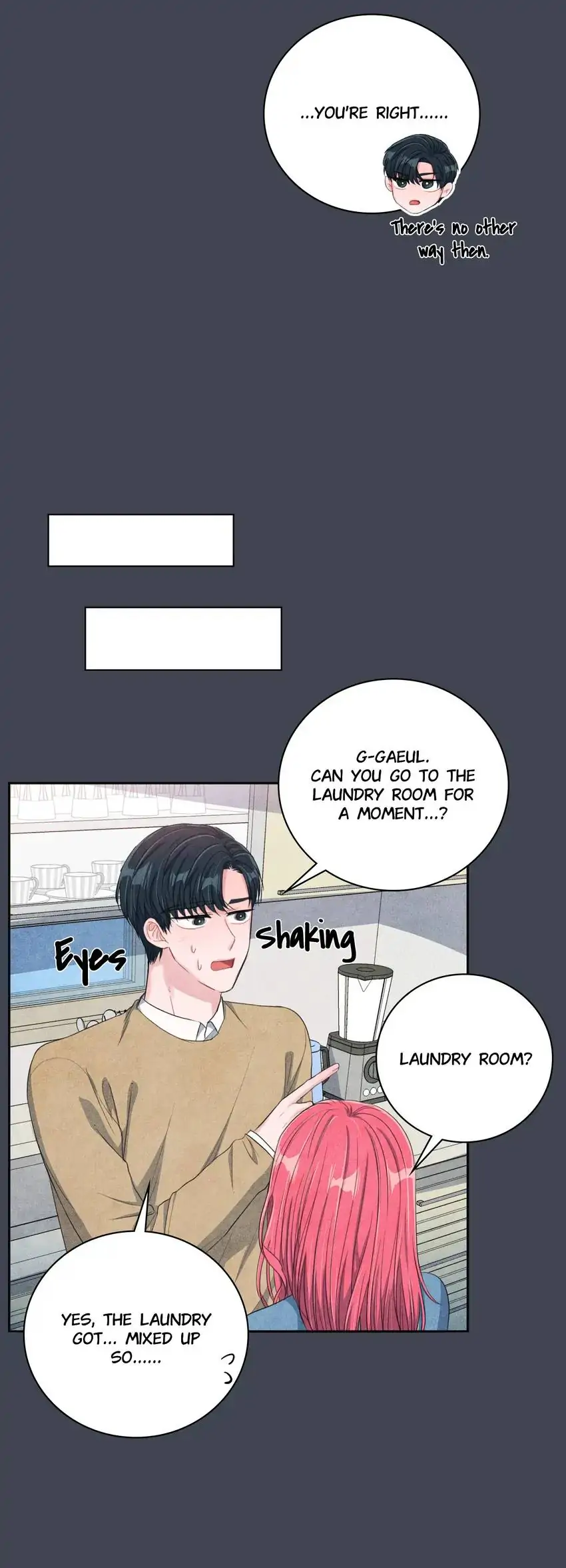 Backstage Kiss Scene chapter 27 page 20