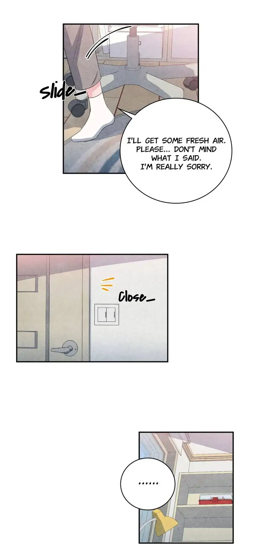 Backstage Kiss Scene chapter 27 page 28