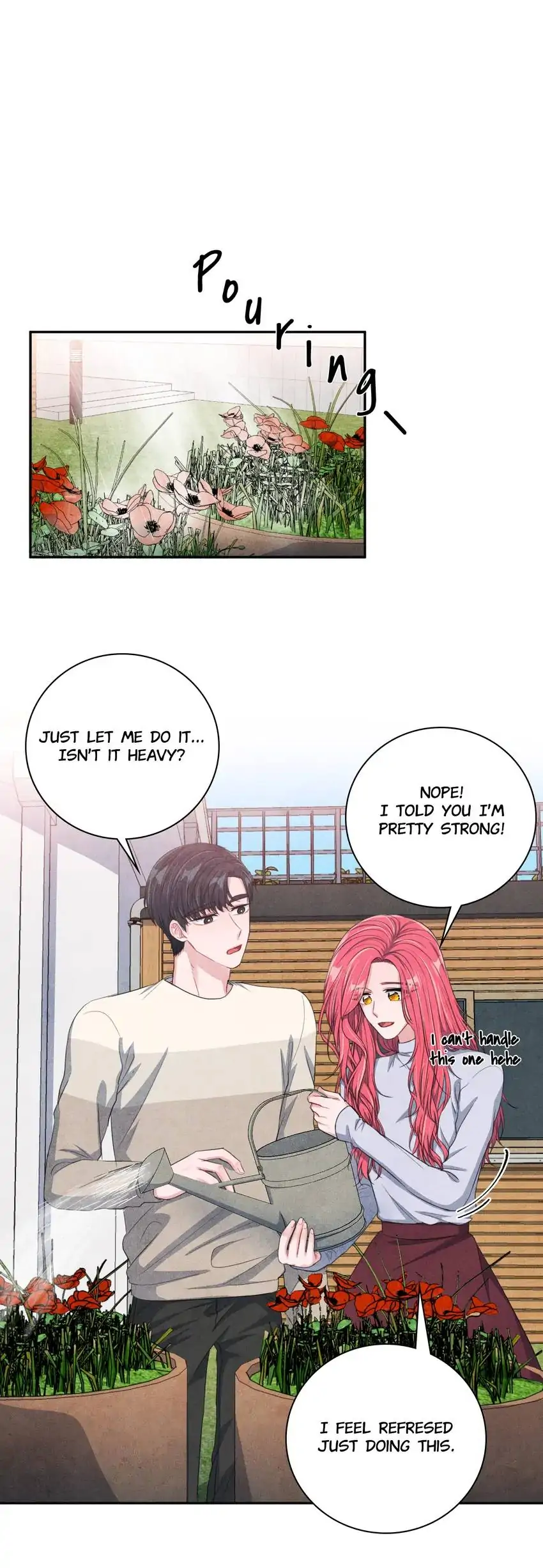 Backstage Kiss Scene chapter 28 page 1