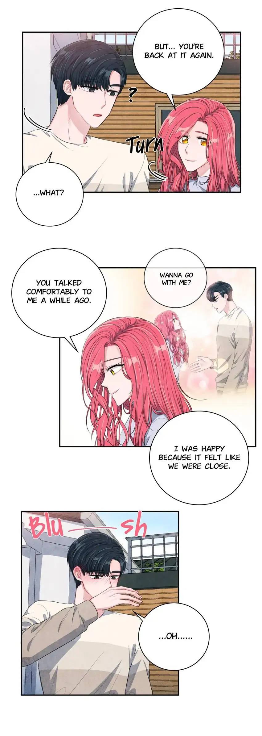 Backstage Kiss Scene chapter 28 page 3