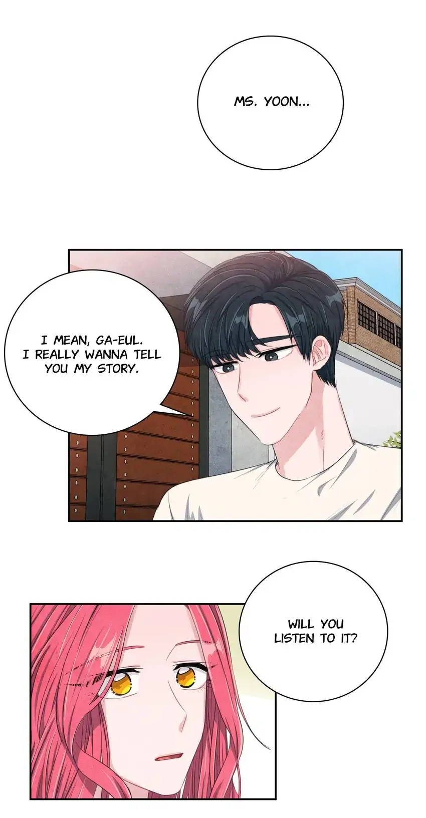 Backstage Kiss Scene chapter 28 page 9
