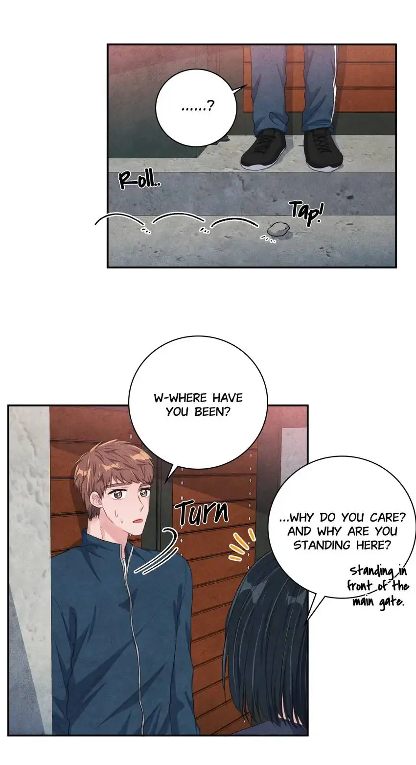 Backstage Kiss Scene chapter 28 page 12