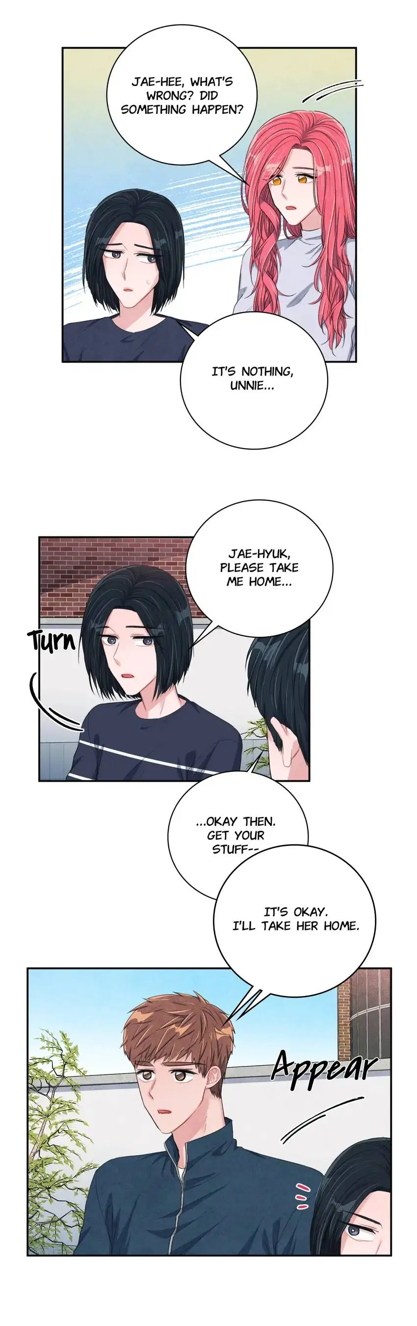 Backstage Kiss Scene chapter 28 page 17