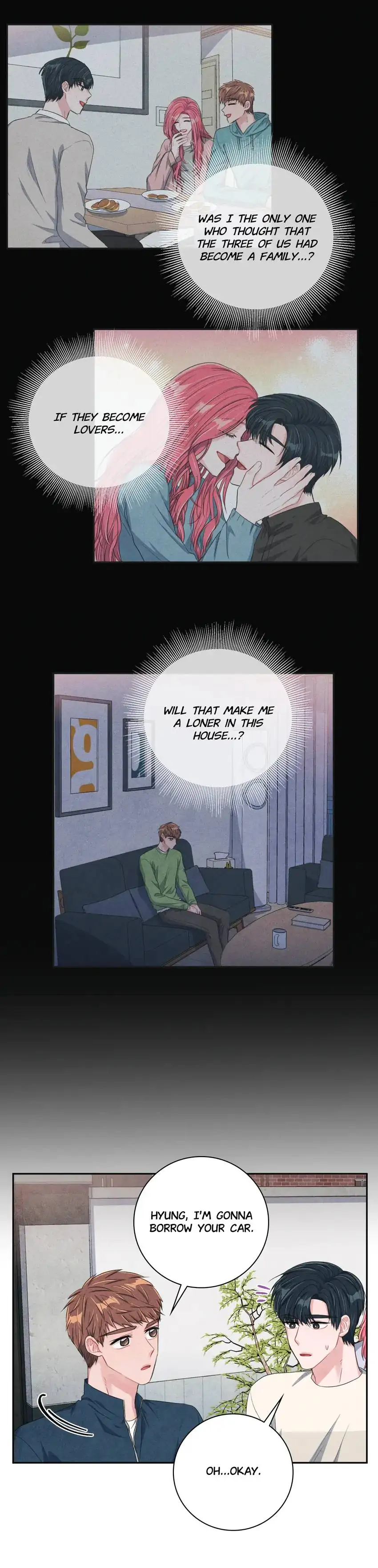 Backstage Kiss Scene chapter 28 page 19