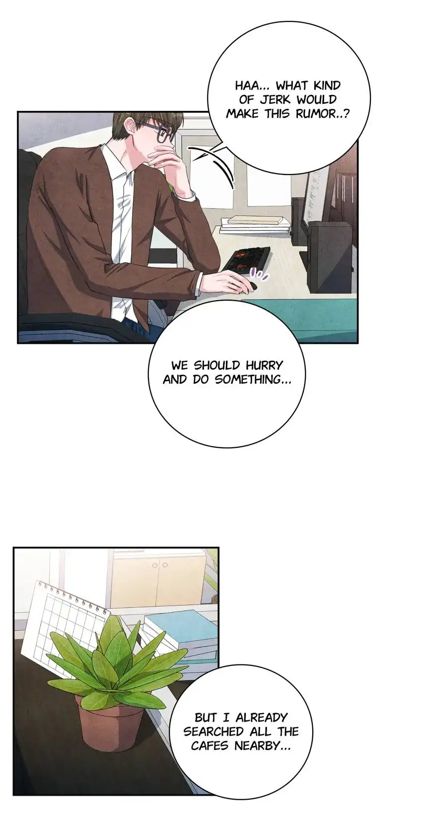 Backstage Kiss Scene chapter 28 page 23