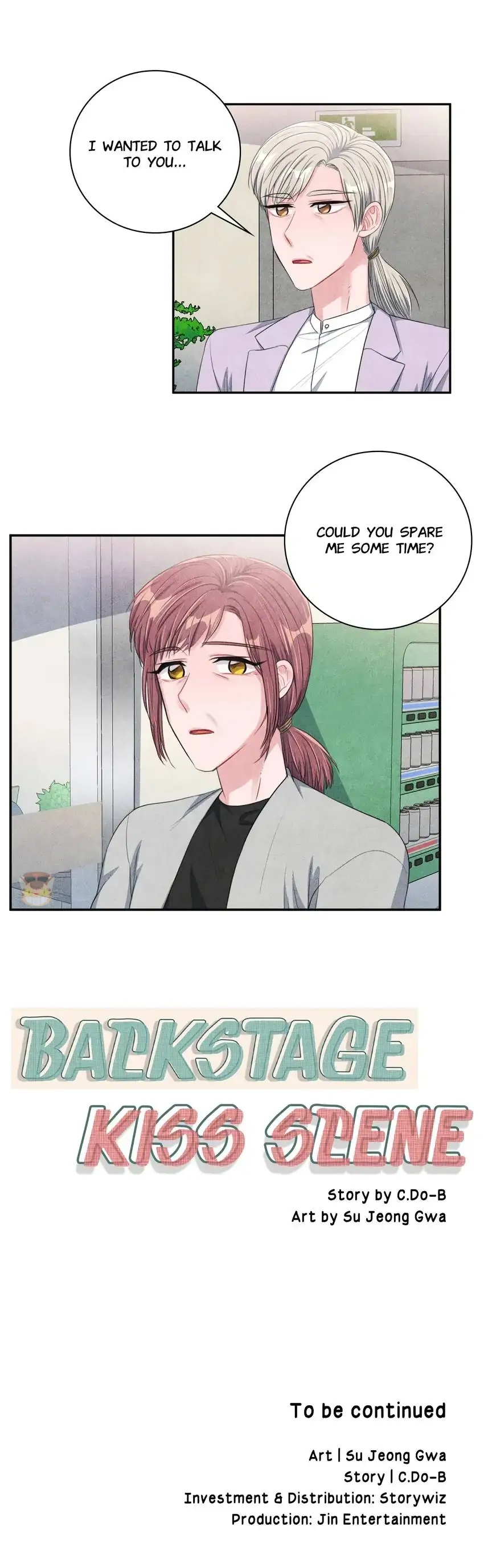 Backstage Kiss Scene chapter 28 page 31