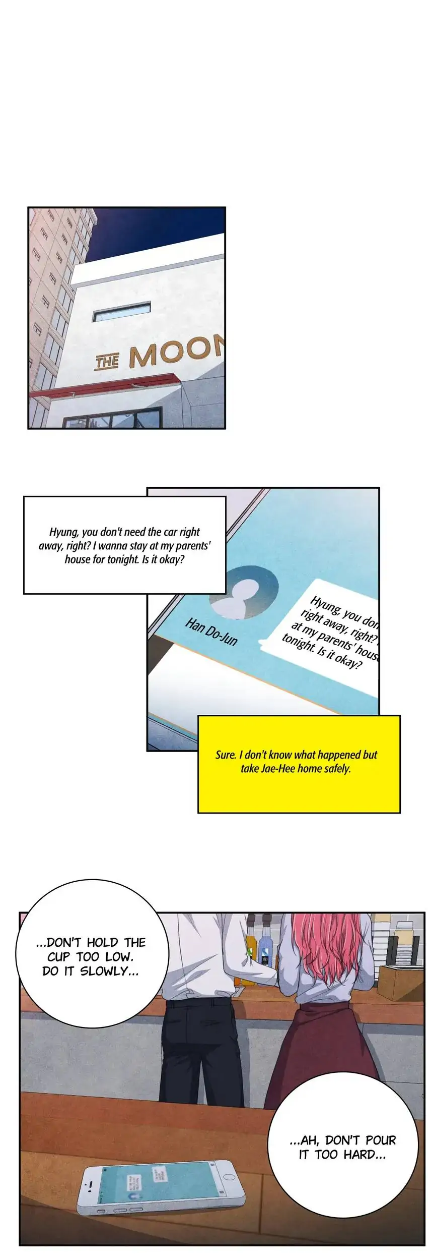Backstage Kiss Scene chapter 29 page 18