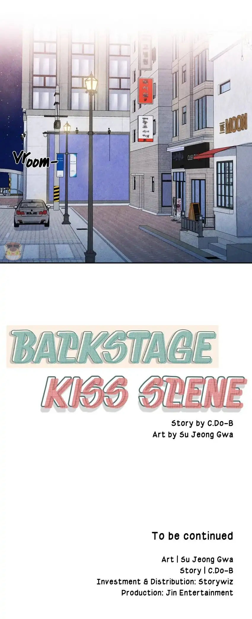 Backstage Kiss Scene chapter 29 page 33