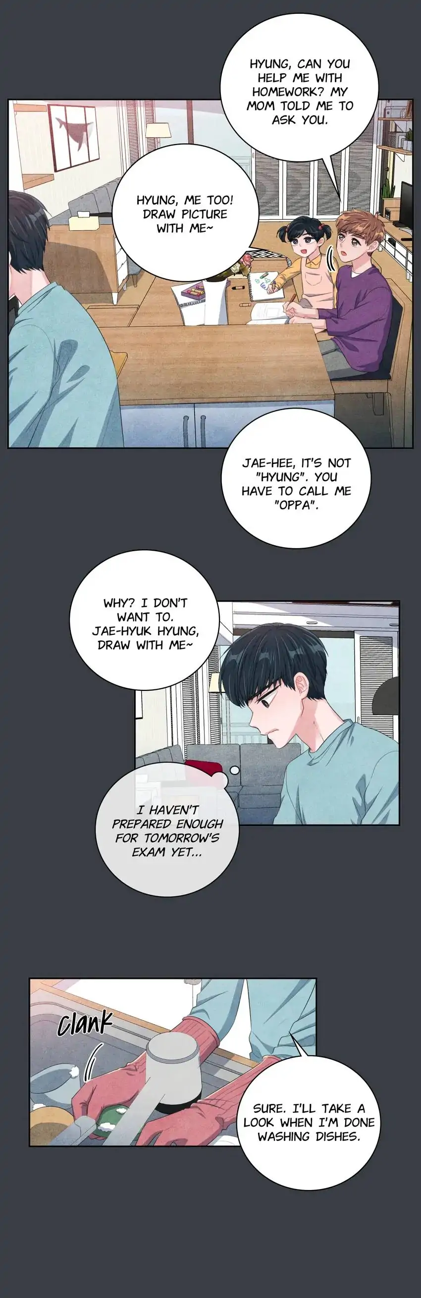 Backstage Kiss Scene chapter 31 page 4