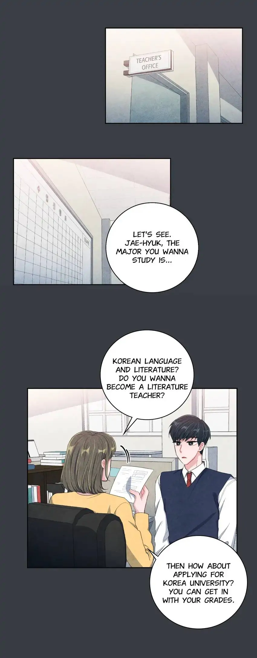 Backstage Kiss Scene chapter 31 page 20