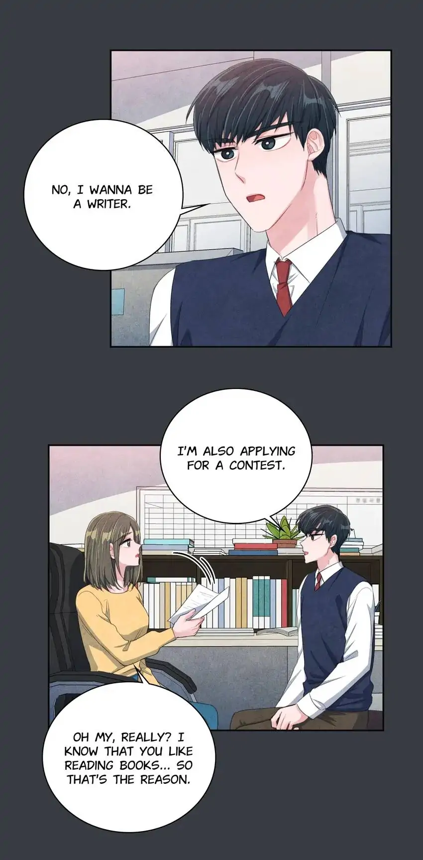 Backstage Kiss Scene chapter 31 page 21
