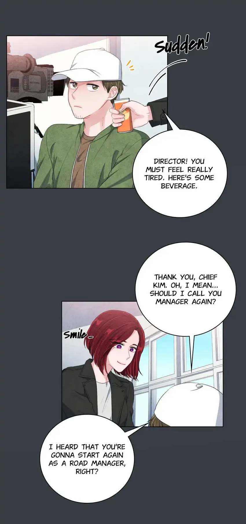 Backstage Kiss Scene chapter 31 page 28