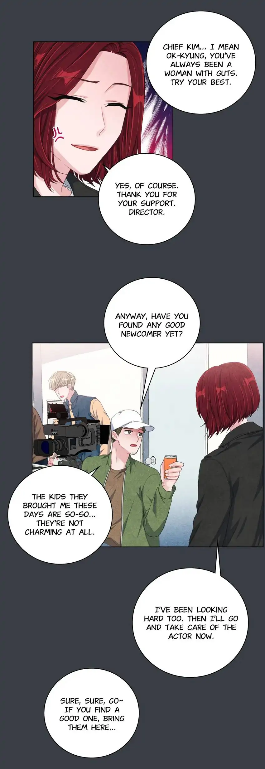 Backstage Kiss Scene chapter 31 page 29