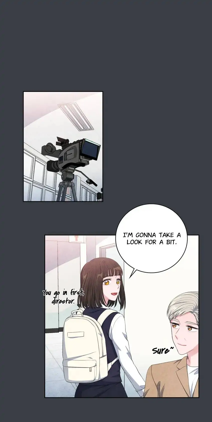 Backstage Kiss Scene chapter 32 page 1
