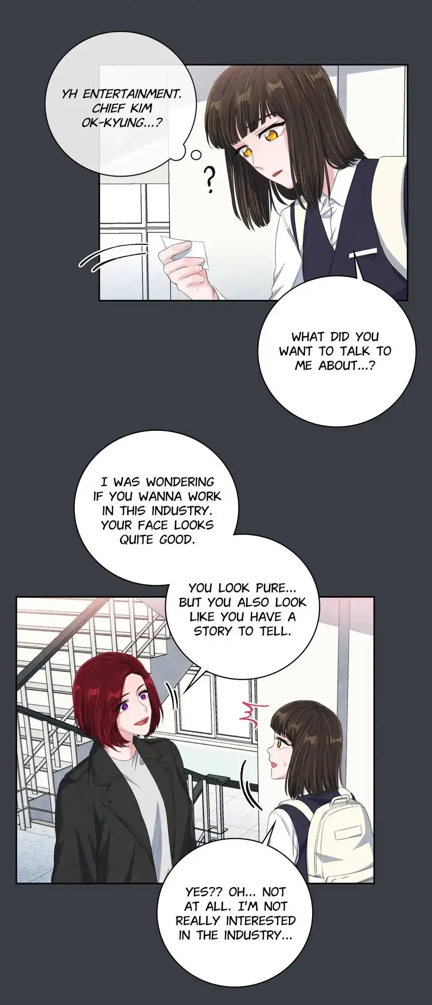 Backstage Kiss Scene chapter 32 page 3