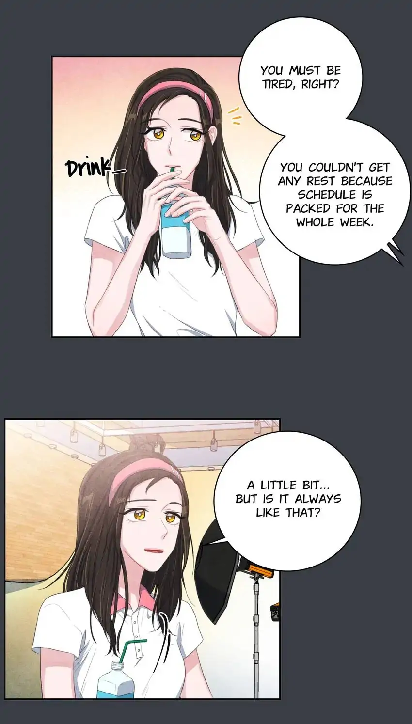 Backstage Kiss Scene chapter 32 page 8