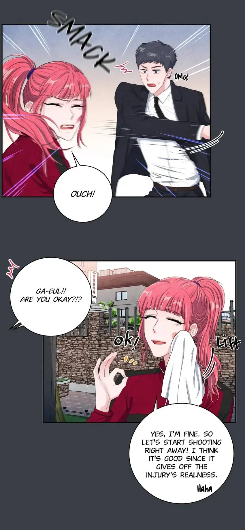 Backstage Kiss Scene chapter 32 page 13