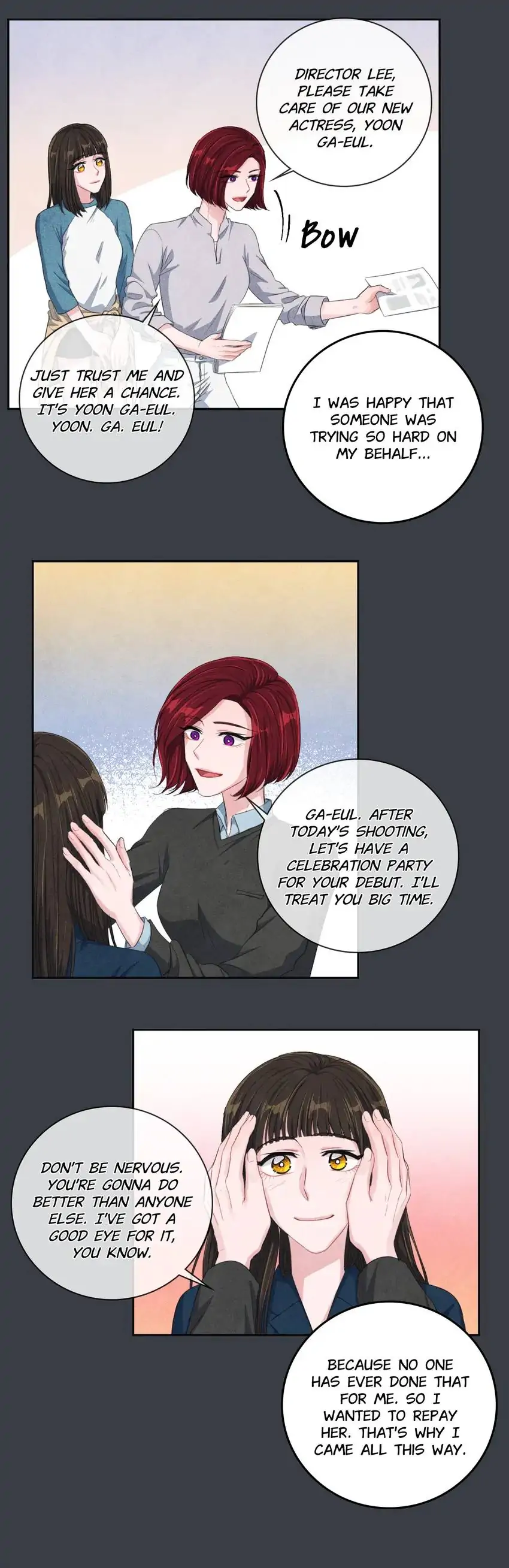 Backstage Kiss Scene chapter 32 page 21