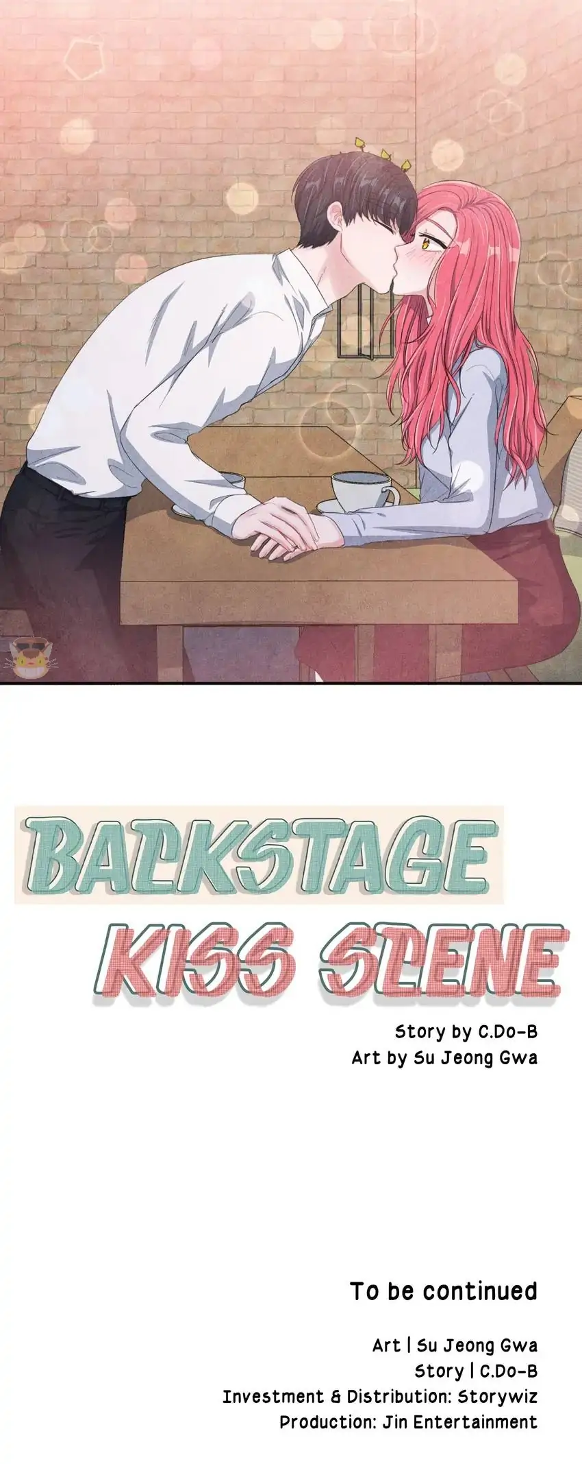Backstage Kiss Scene chapter 32 page 32