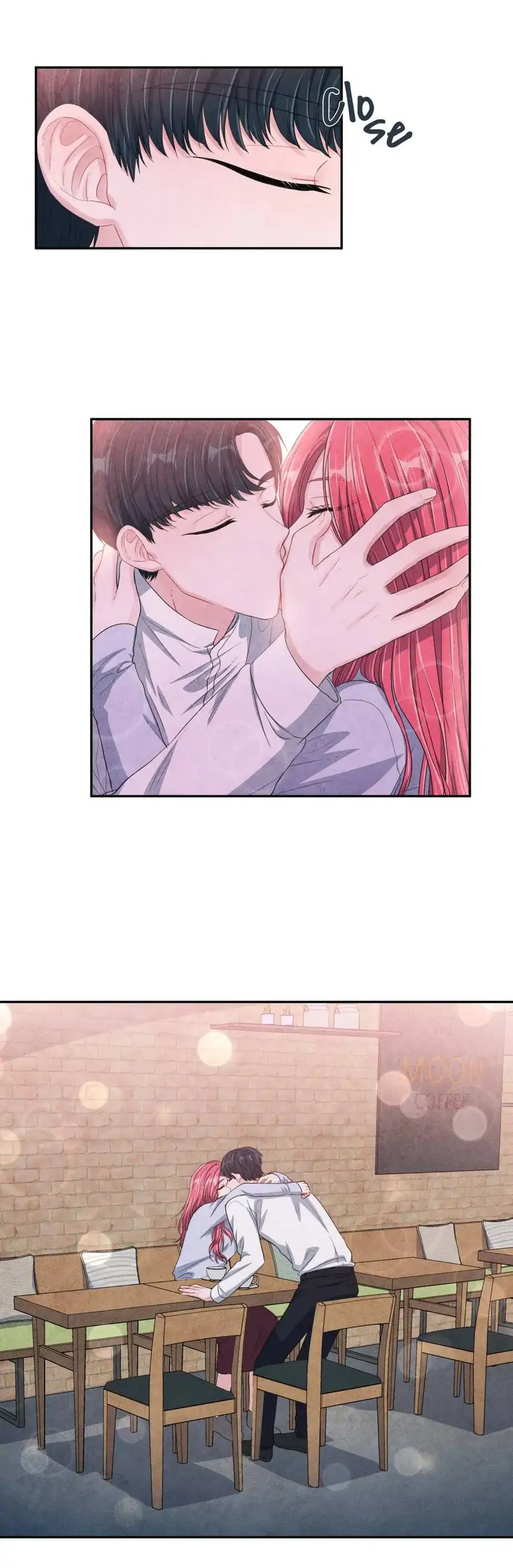 Backstage Kiss Scene chapter 33 page 8