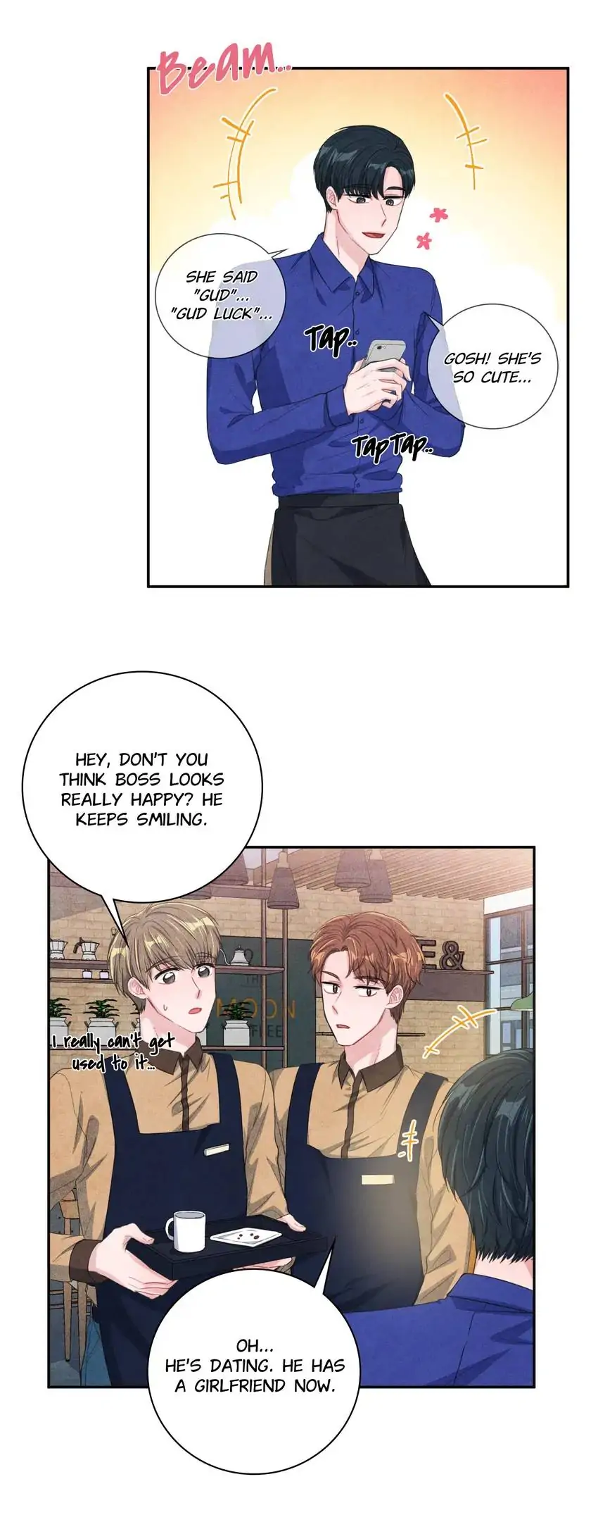 Backstage Kiss Scene chapter 33 page 11