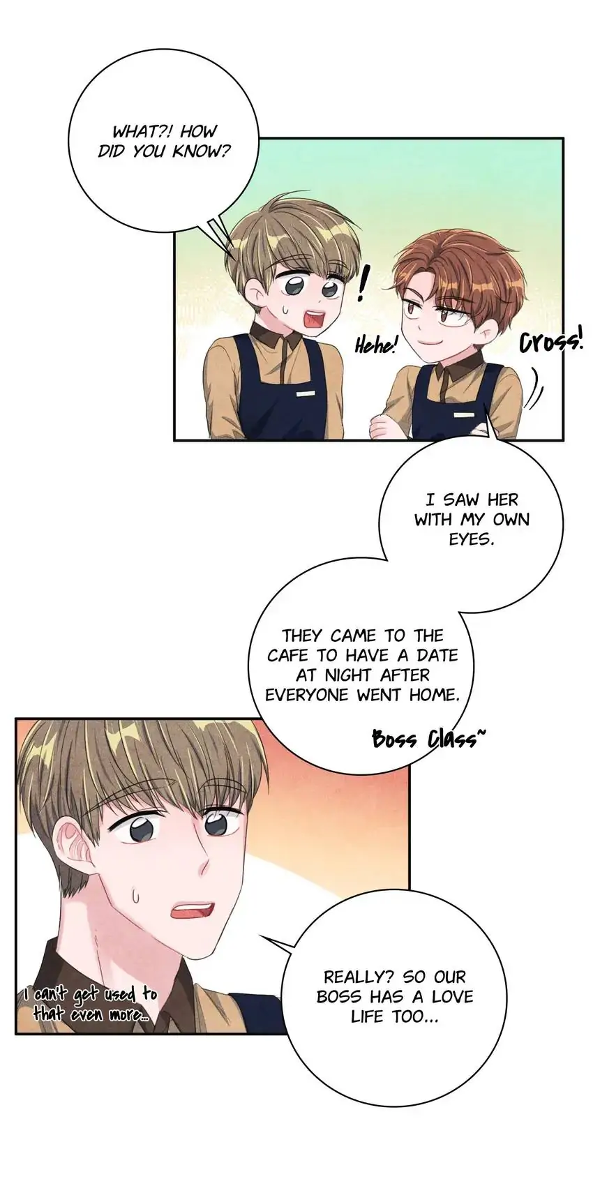 Backstage Kiss Scene chapter 33 page 12