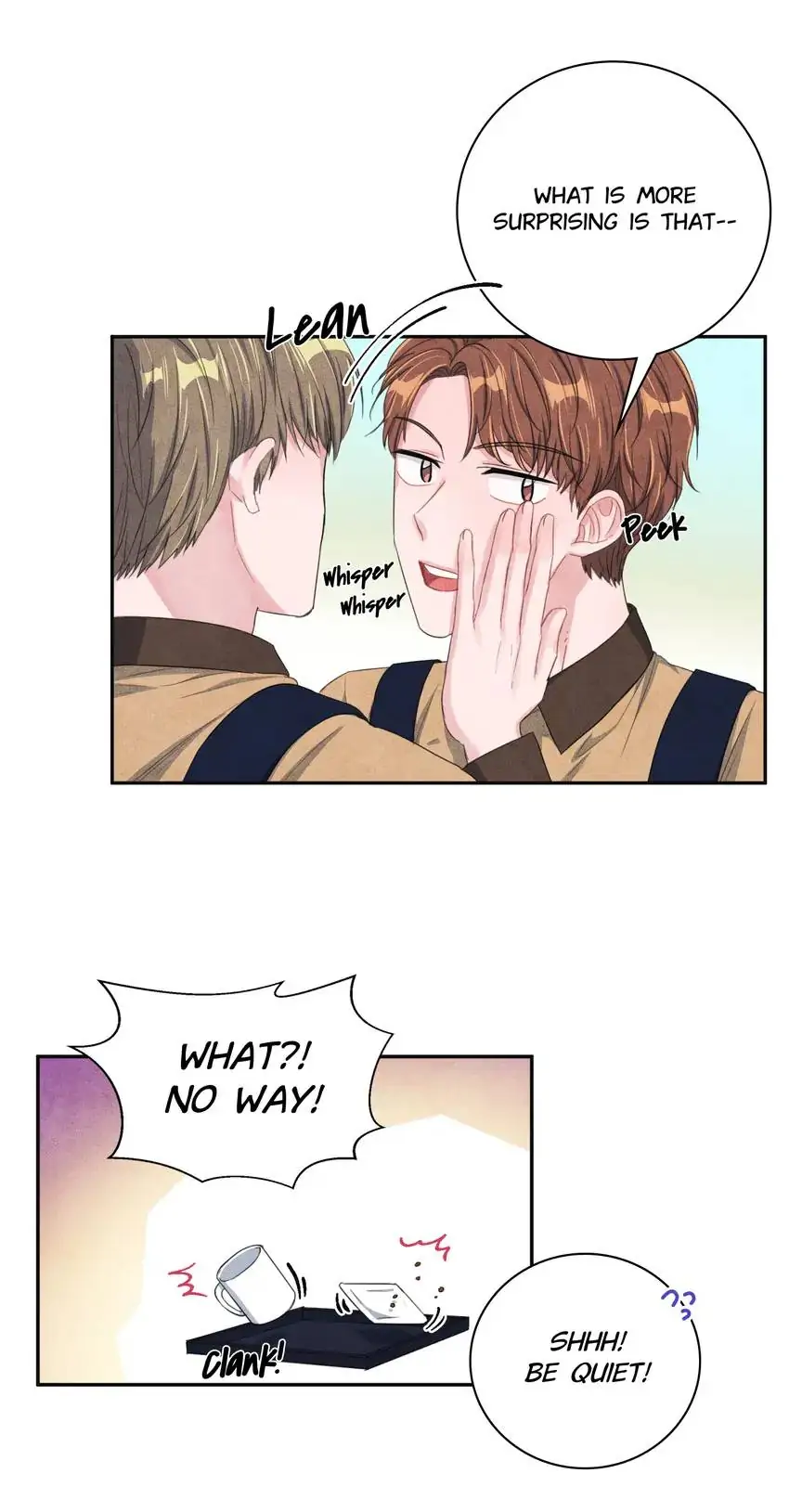 Backstage Kiss Scene chapter 33 page 13