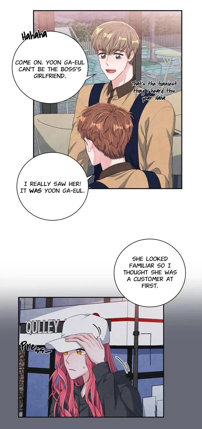 Backstage Kiss Scene chapter 33 page 14