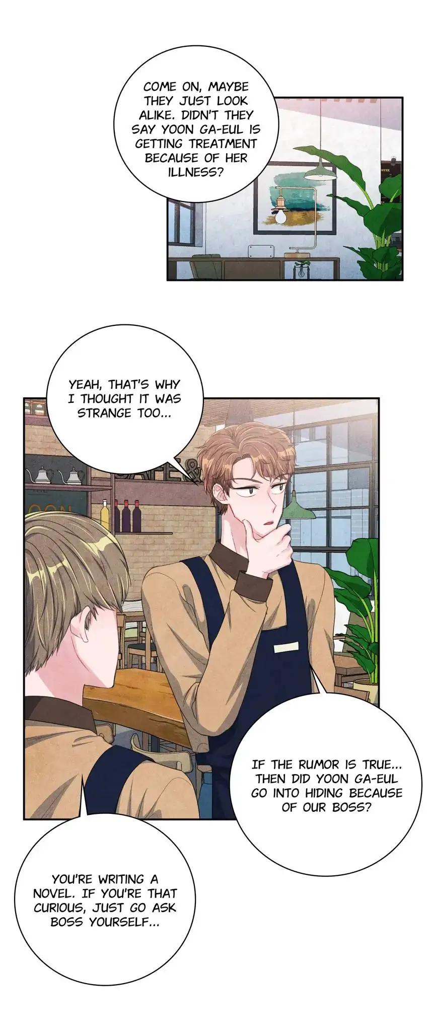 Backstage Kiss Scene chapter 33 page 16