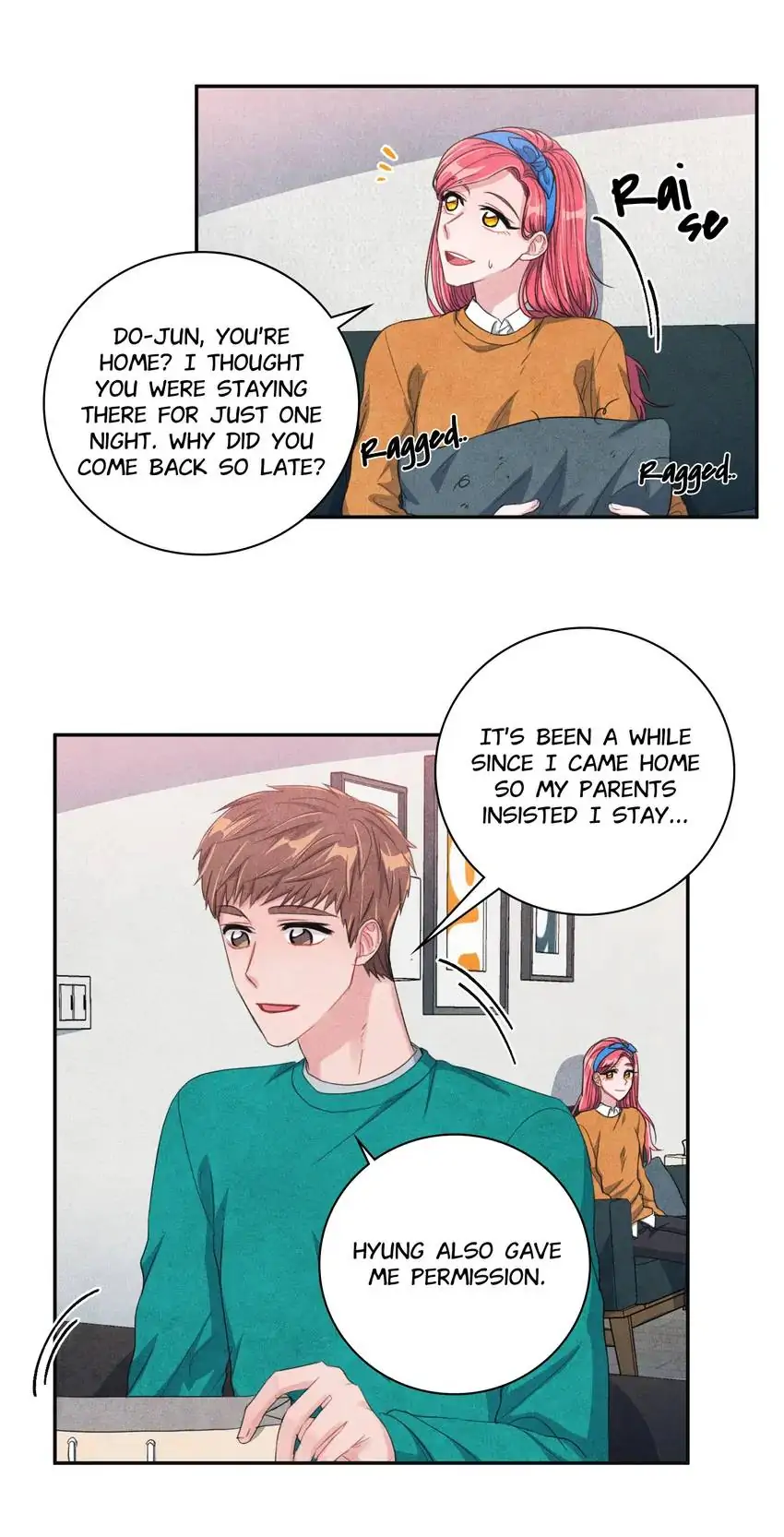 Backstage Kiss Scene chapter 33 page 22