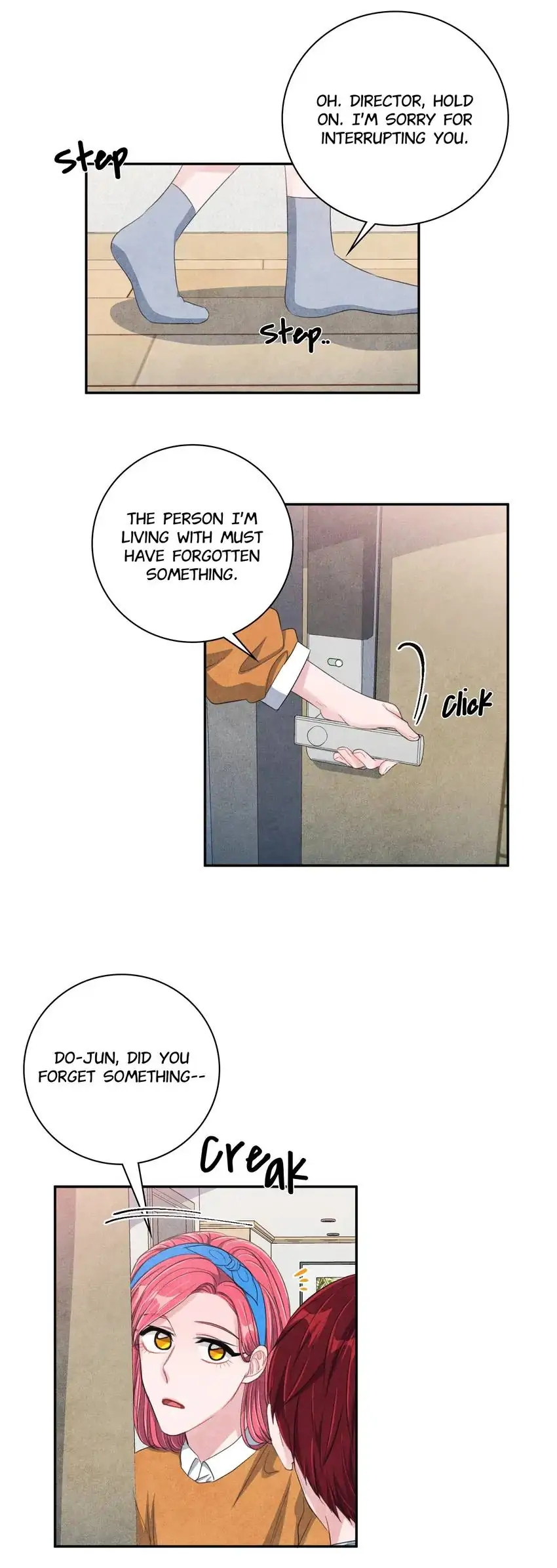 Backstage Kiss Scene chapter 33 page 32