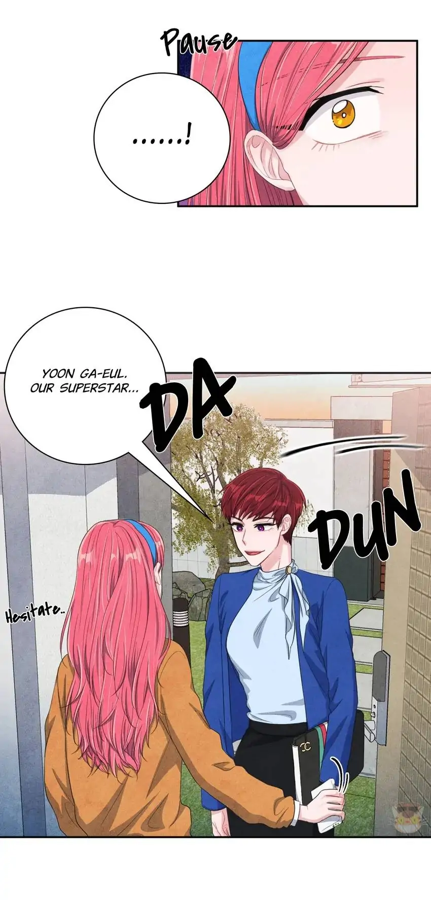 Backstage Kiss Scene chapter 33 page 33