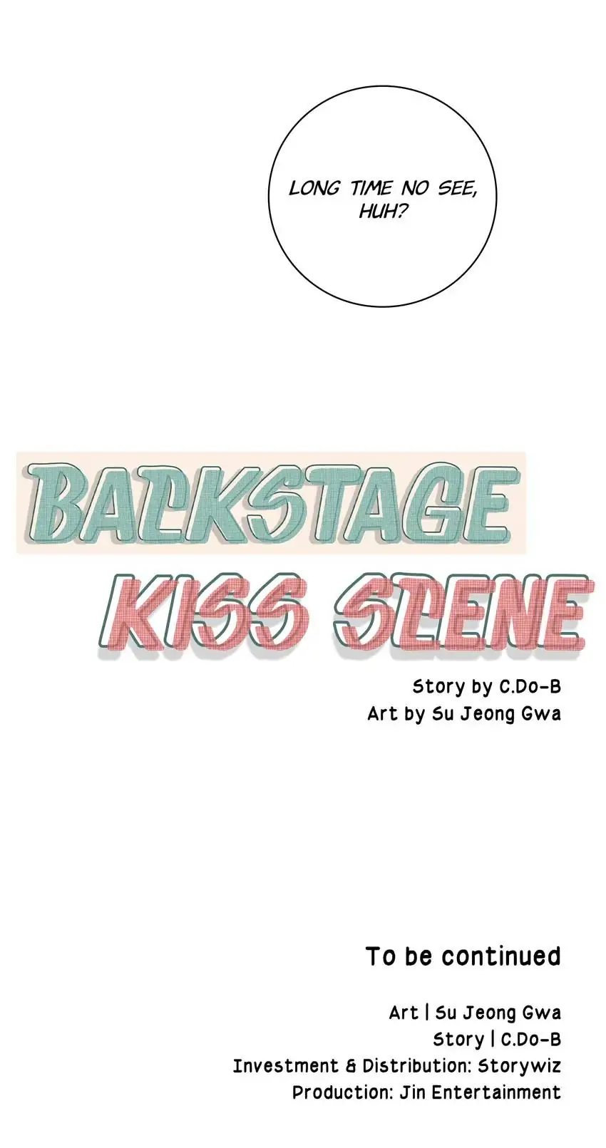Backstage Kiss Scene chapter 33 page 34