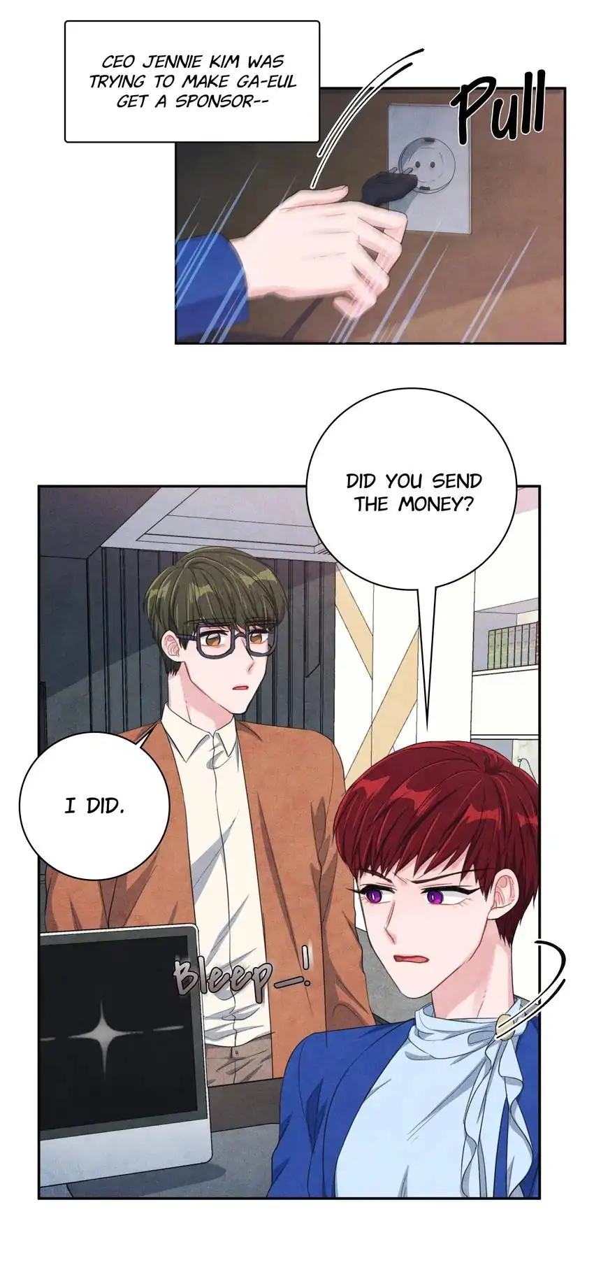 Backstage Kiss Scene chapter 34 page 2
