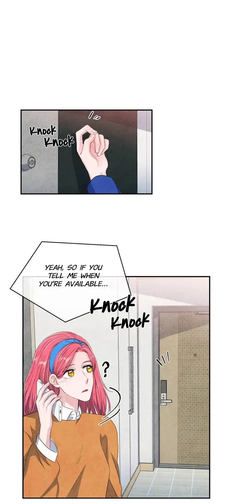 Backstage Kiss Scene chapter 34 page 6