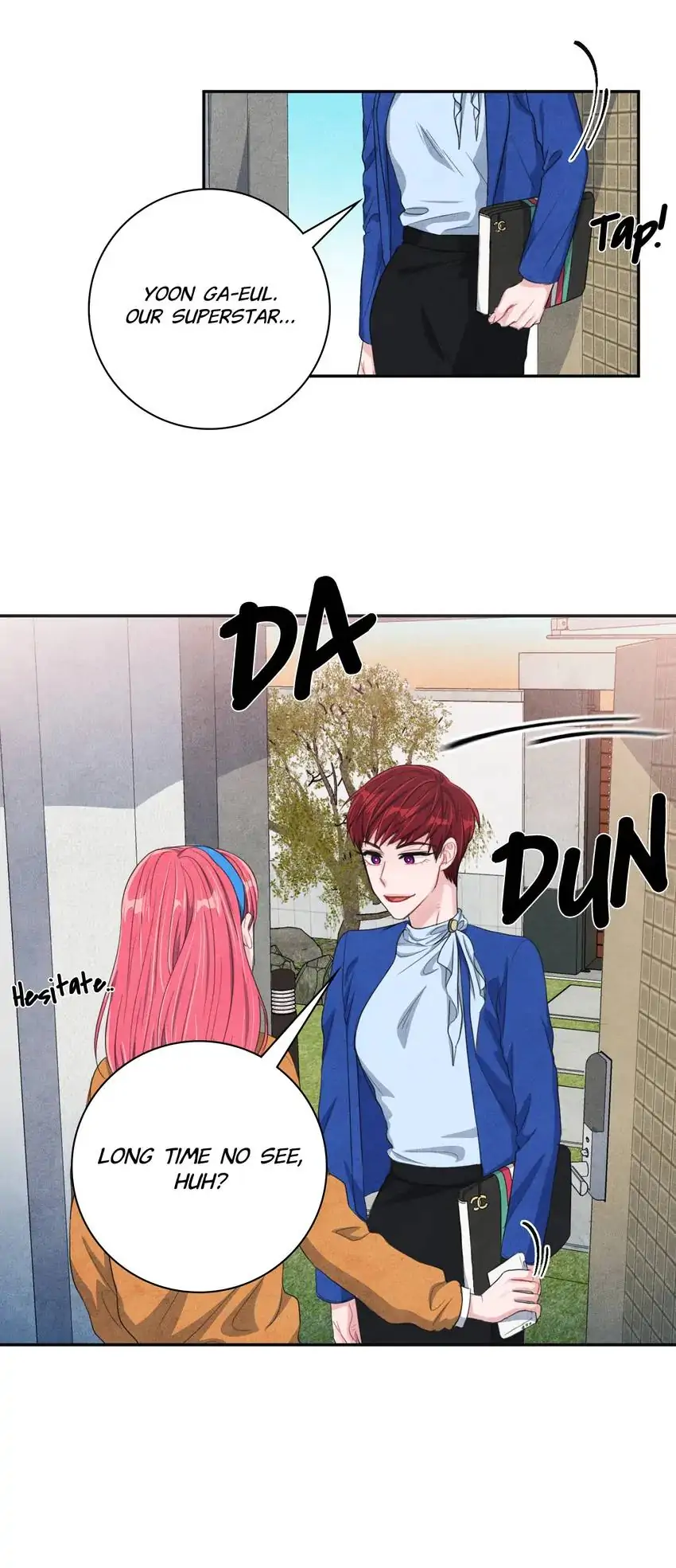 Backstage Kiss Scene chapter 34 page 9