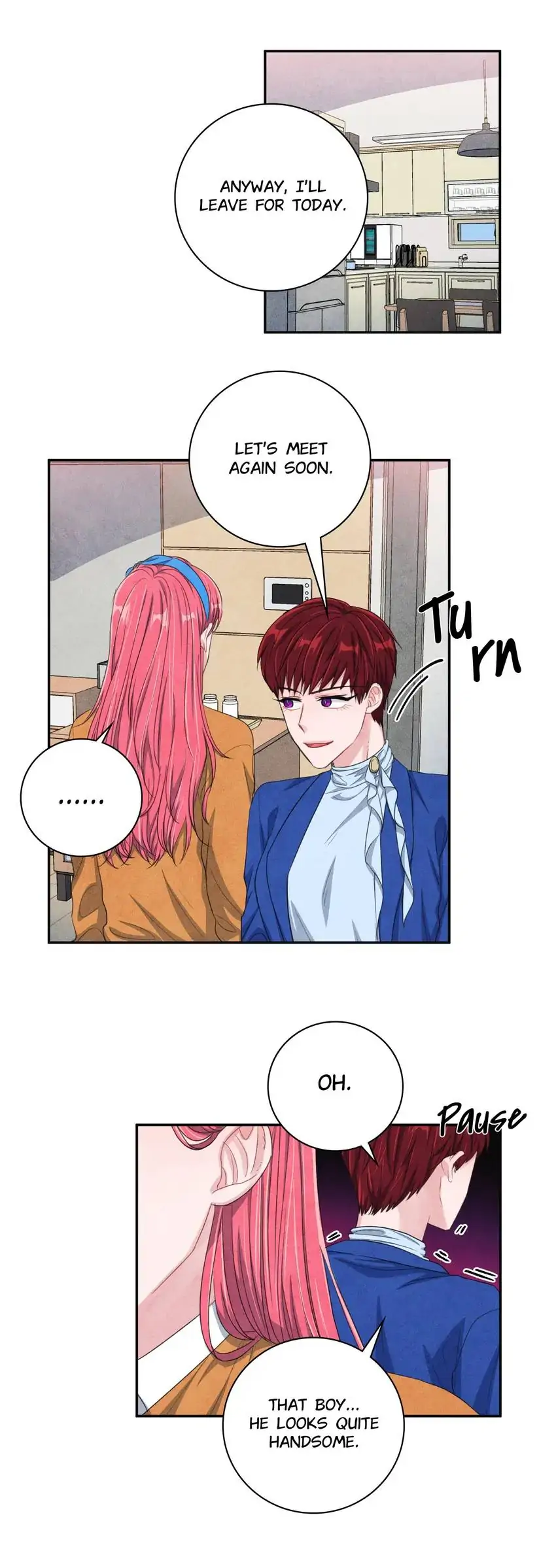 Backstage Kiss Scene chapter 34 page 14