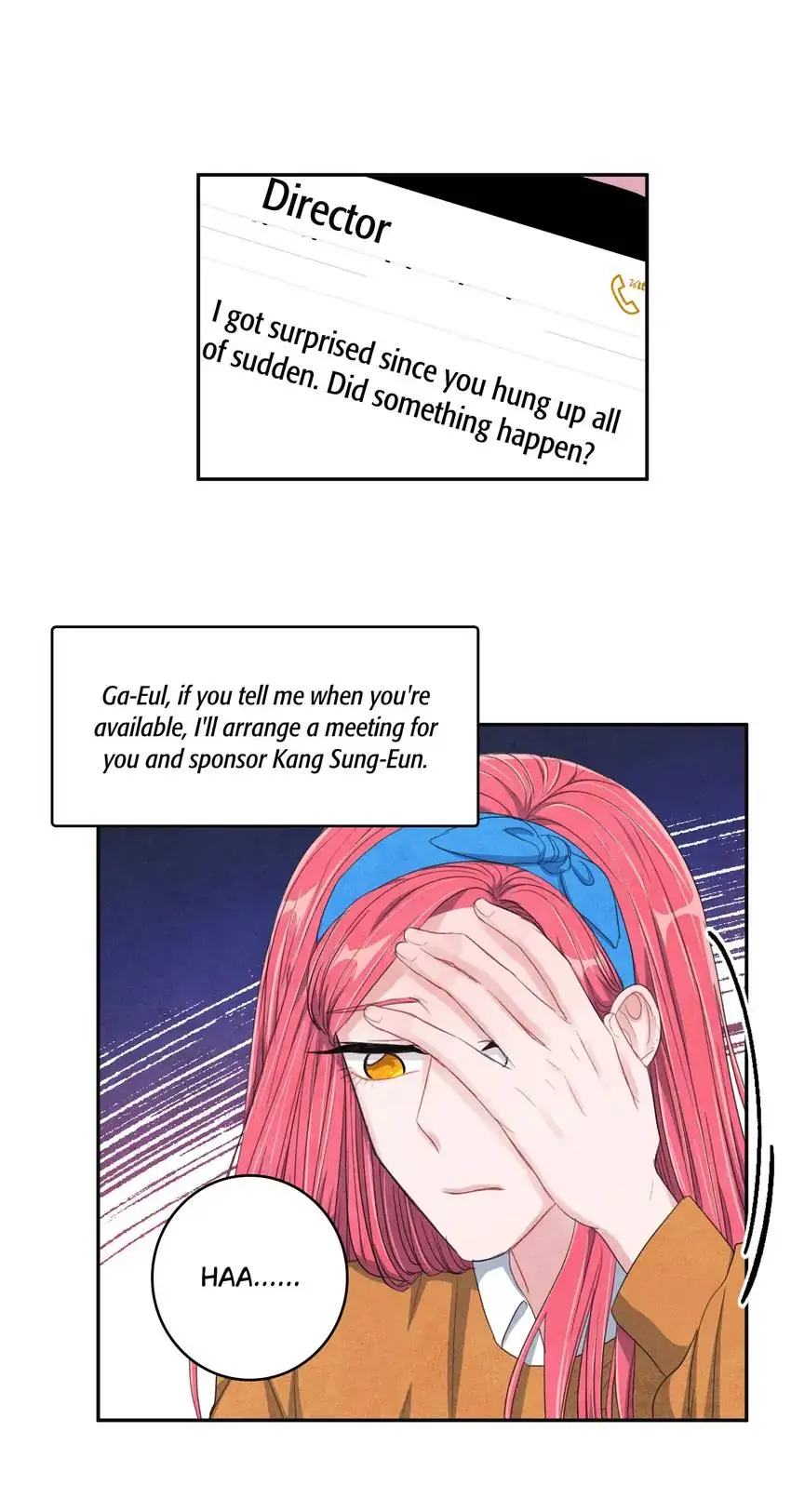 Backstage Kiss Scene chapter 34 page 19