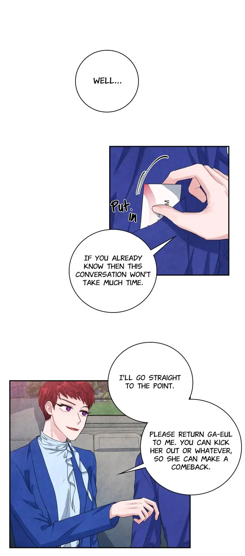 Backstage Kiss Scene chapter 34 page 27