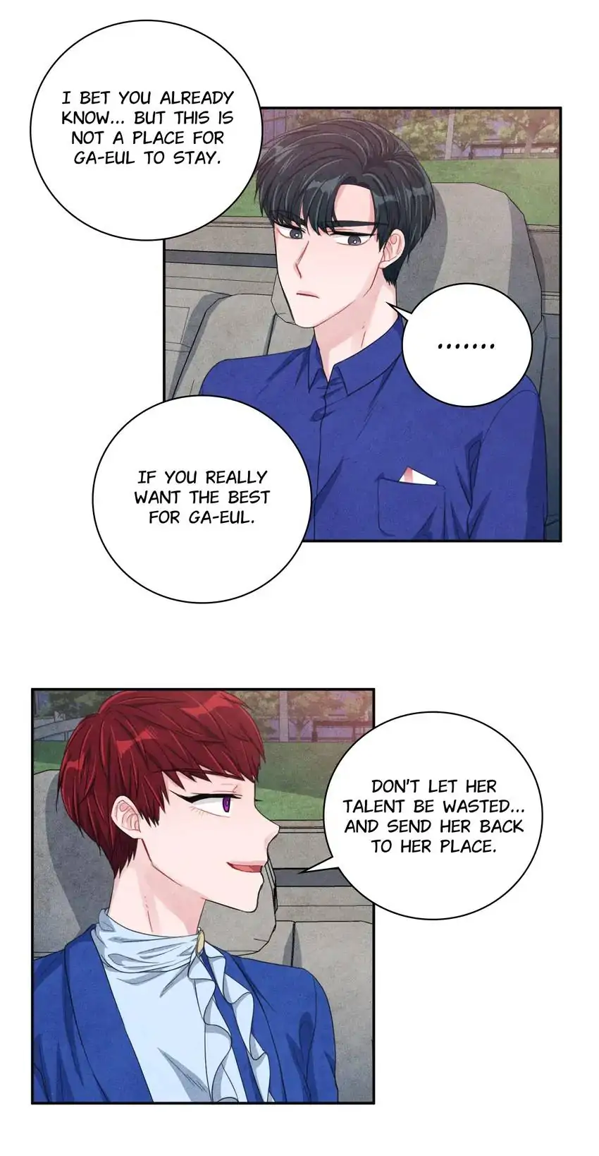 Backstage Kiss Scene chapter 34 page 28